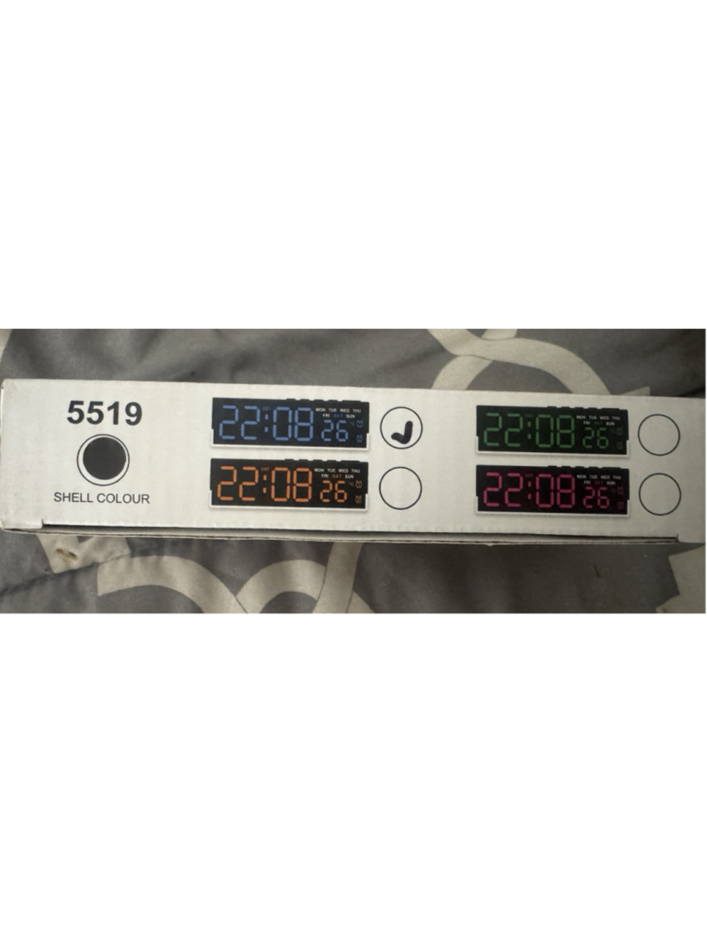 Multi-Function LED Digital Alarm Clock - Picture 3 of 3